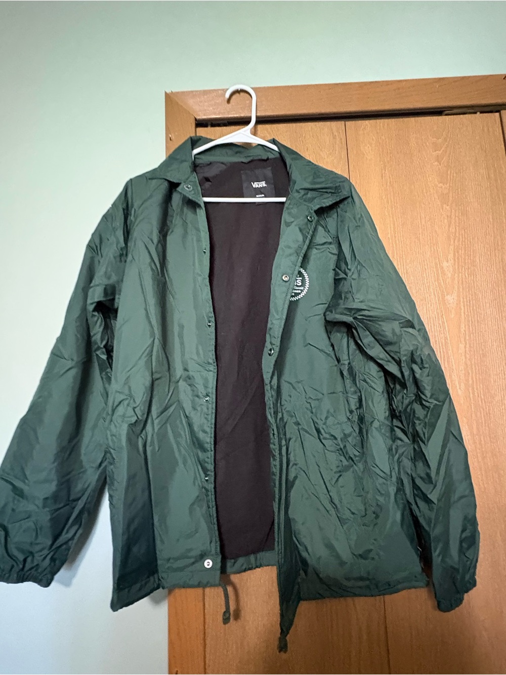 Vans Green Coach Jacket